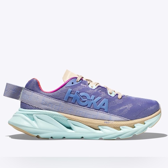 NWT Hoka Elevon 2 Running Shoes Mental Health Sneakers Unisex Purple Blue Glass​ - Picture 6 of 16